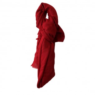 RED COLOUR PASHMINA STOLE